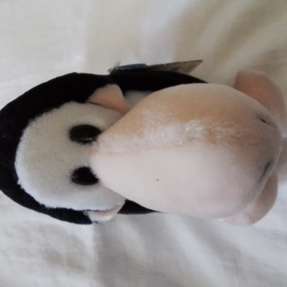 Dakin Bloom County Opus Penguin with red bow tie plush vintage‎ 1982 - Picture 10 of 10